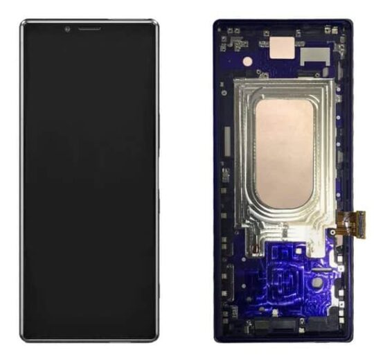 Sony Xperia XZ4 Display Assembly with Frame Black