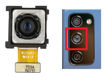 Samsung Galaxy S20 FE 4G Middle Camera