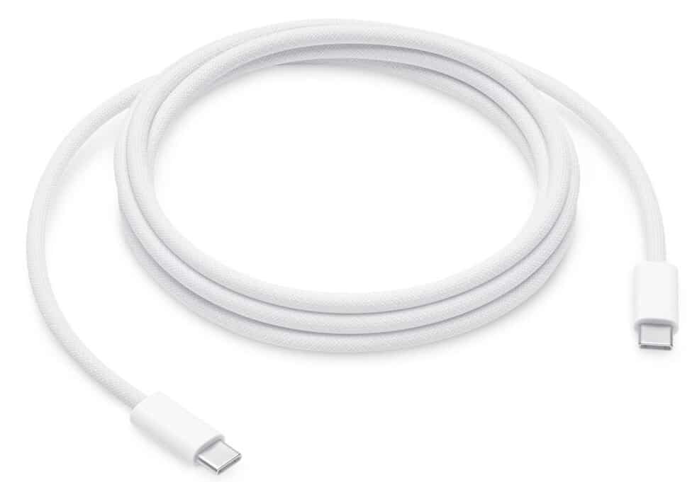 240W USB-C Woven Charge Cable (2m) Bulk Original
