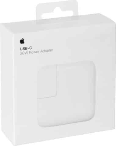 30W USB-C Power Adapter (MY1W2ZM/A) Original New (Retail)