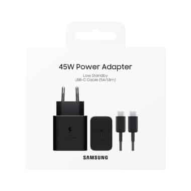 Samsung 45W USB-C Power Adapter + Cable Original New (Retail)