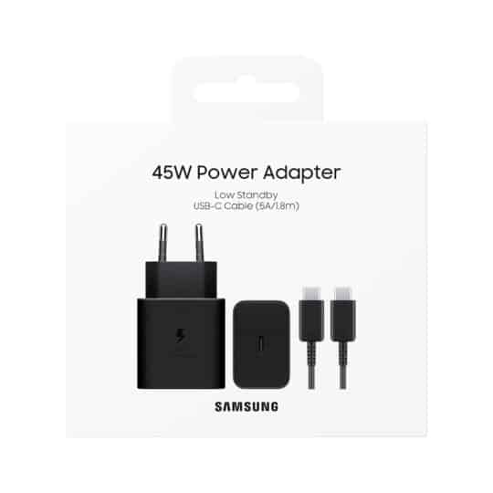 Samsung 45W USB-C Power Adapter + Cable Original New (Retail)