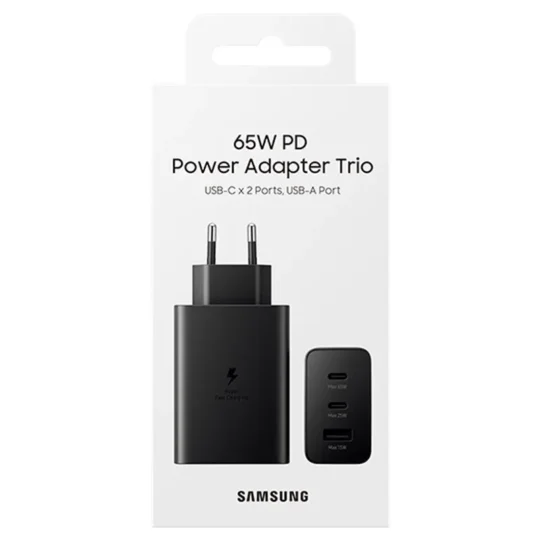 Samsung 65W Trio Power Adapter Original New (Retail)