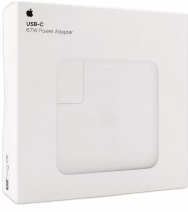 67W USB-C Power Adapter (MKU63ZM/A) Original New (Retail)