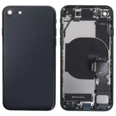 For Apple iPhone SE 2022 Rear-Housing (Complete) Black - Pulled B-Grade