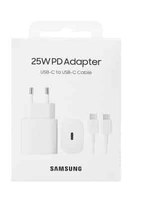Samsung 25W USB-C Power Adapter + Cable Original New (Retail)