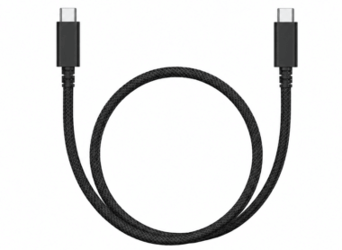 100W USB-C Woven Charge Cable (0.5m) Bulk Original