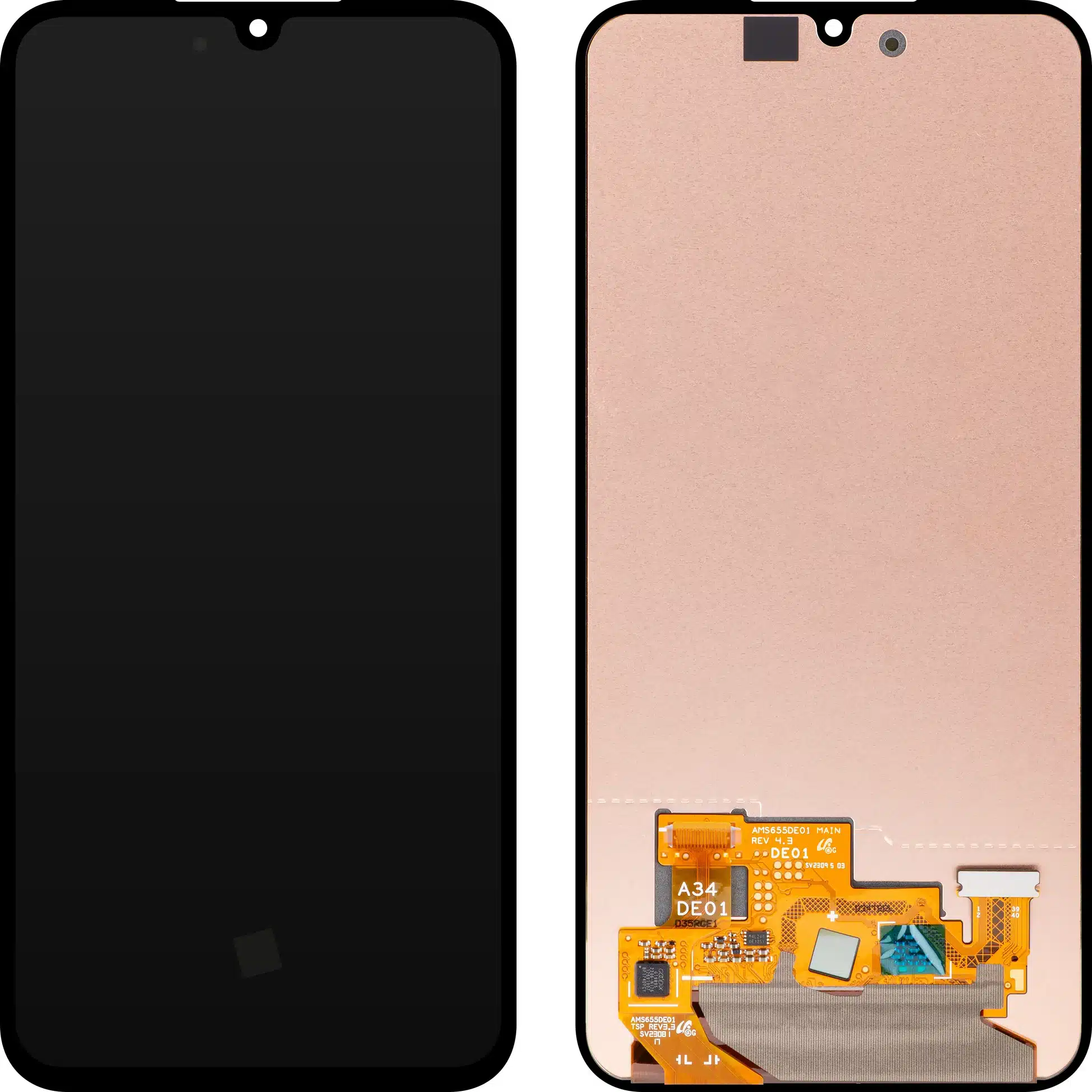 Samsung Galaxy A34 5G Display Assembly without Frame (Servicepack)