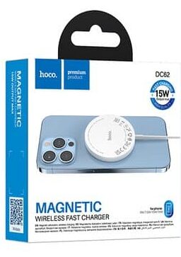 Hoco DC62 15W USB-C Wireless Charger Retail Package Original